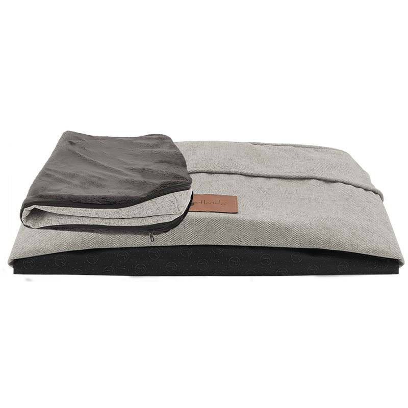 Petlando Lima Ortho, Ersatzbezug, Gr.M 80x55x17cm, stone