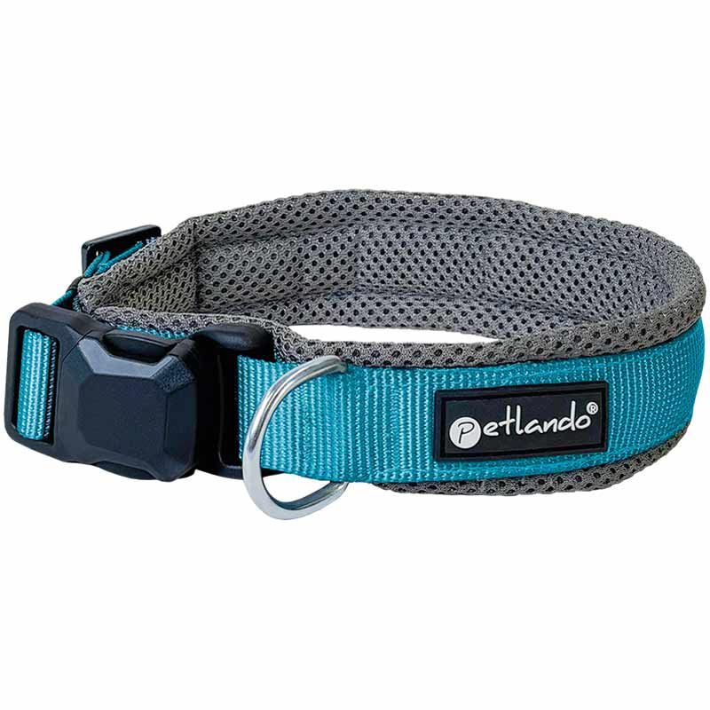 Petlando Magnetech Halsband, XXXS:25-30cm/1,5cm,anthr/petrol