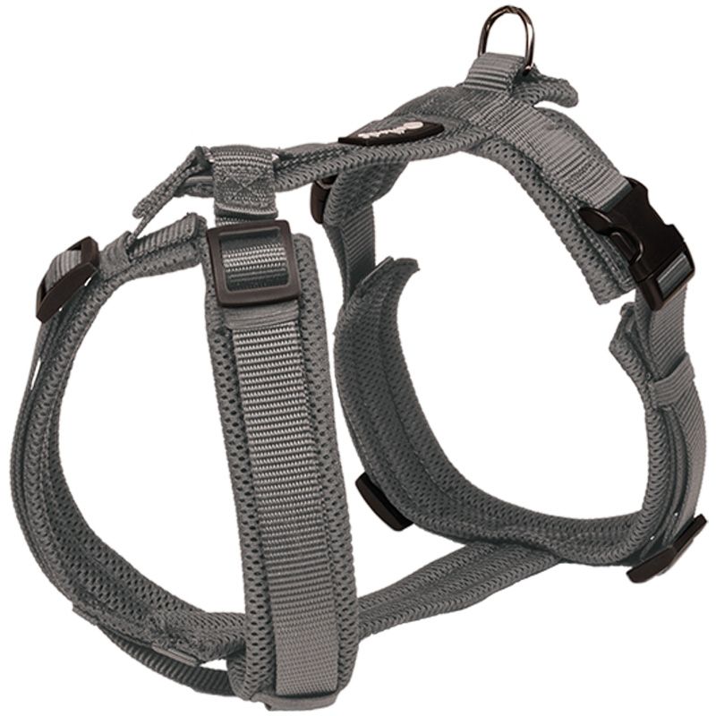 Petlando Mesh Y-Comfort Geschirr, XS: 28-52cm/32-50cm, anthr