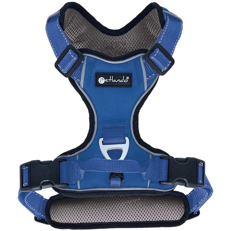Petlando Outdoor Geschirr, XS: 38-46cm, navy