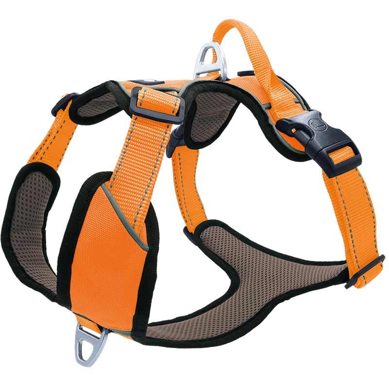 Petlando Outdoor Geschirr, XS: 38-46cm, orange