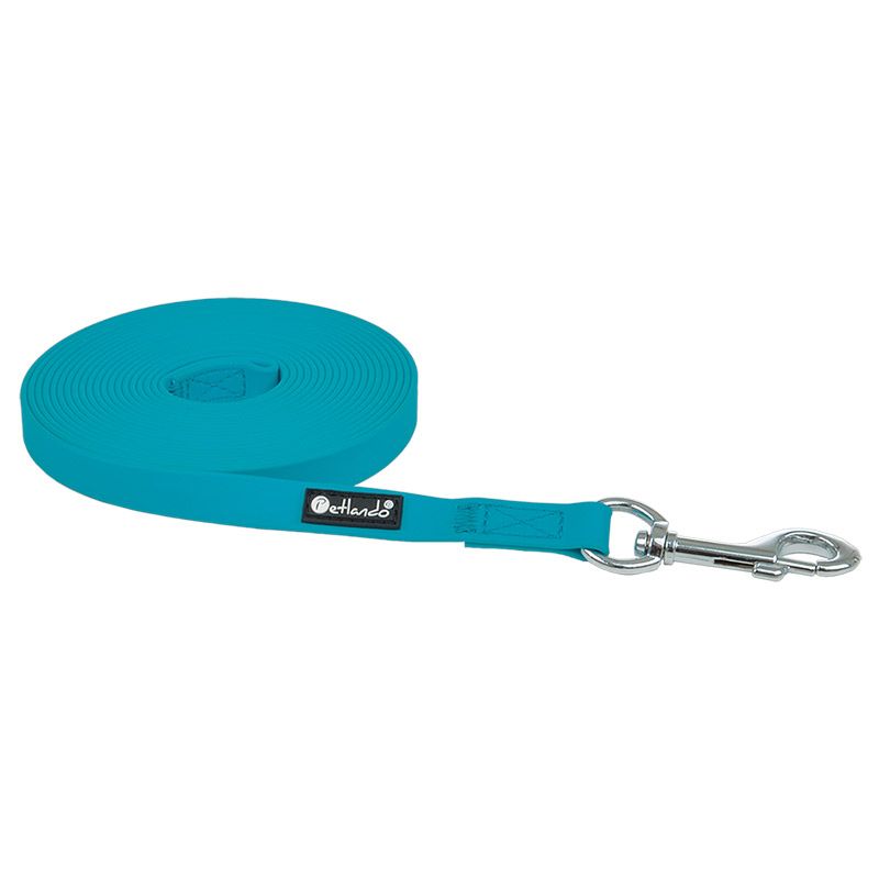 Petlando Trekking Schleppleine, 5m/10mm, blau