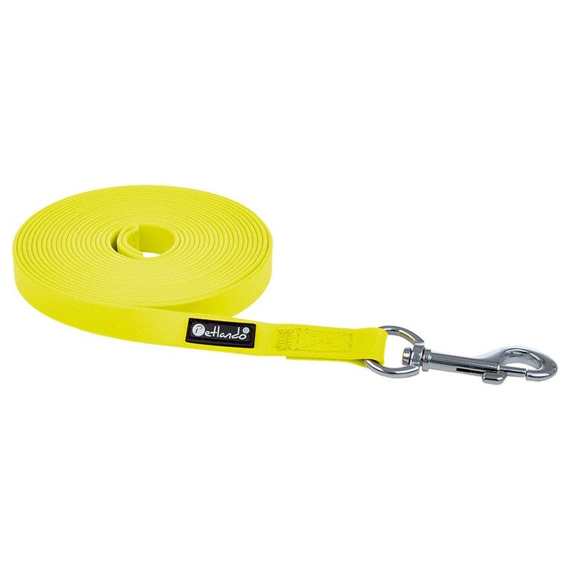 Petlando Trekking Schleppleine, 5m/10mm, gelb