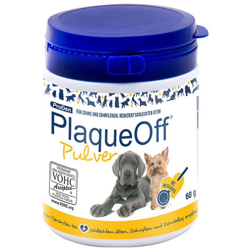 ProDen PlaqueOff® Pulver für Hunde 60g