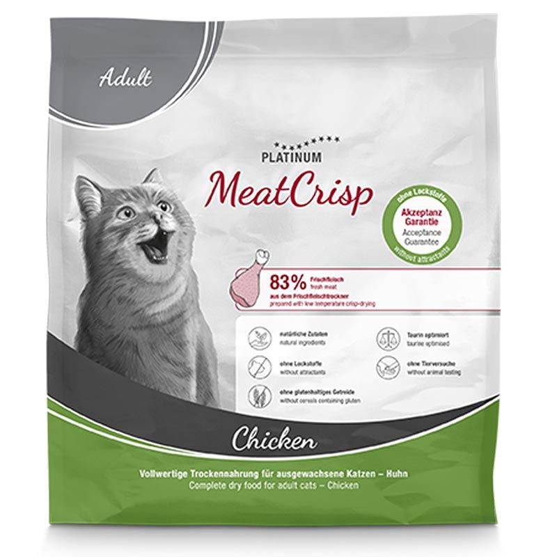 Platinum Katze MeatCrisp Adult Chicken 400g