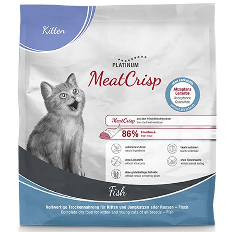 Platinum Katze MeatCrisp Kitten Fish 400g