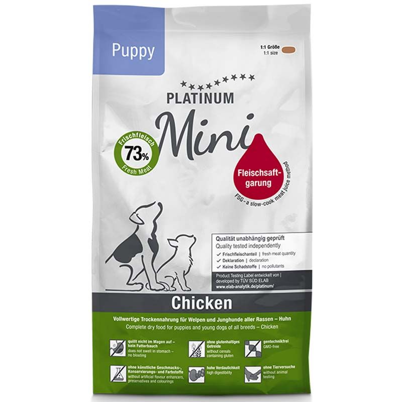 Platinum Puppy Chicken Mini 900g