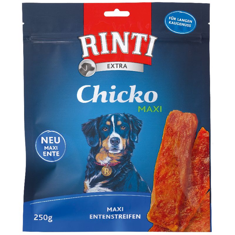 Rinti Snack Chicko MAXI Entenstreifen 250g