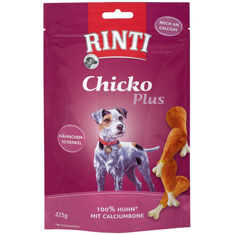 Rinti Snack Chicko PLUS Hähnchenschenkel 225g