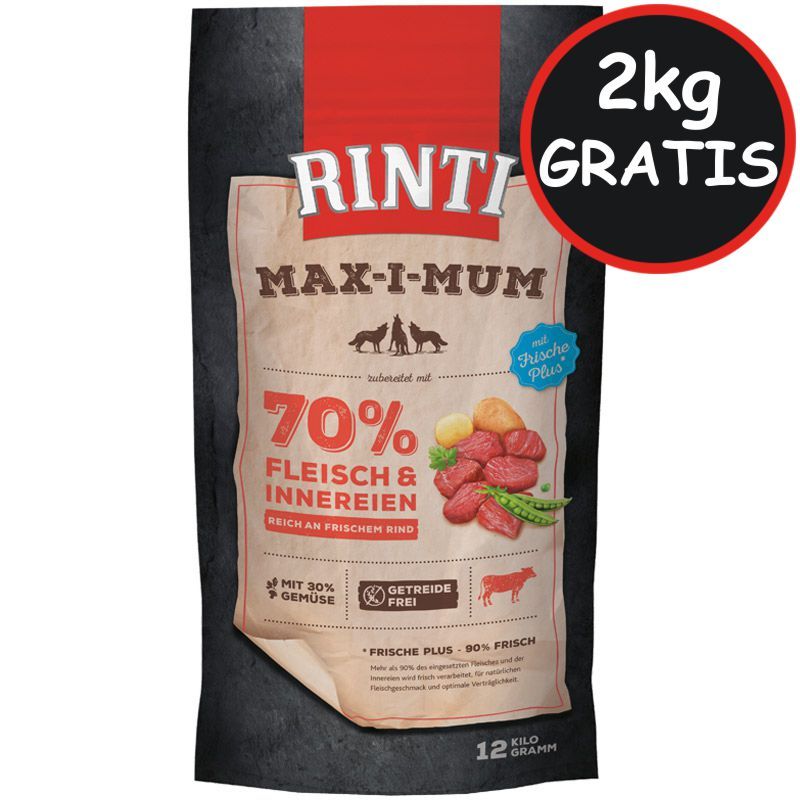 Rinti Max-i-Mum Rind 12kg + 2kg Aktion