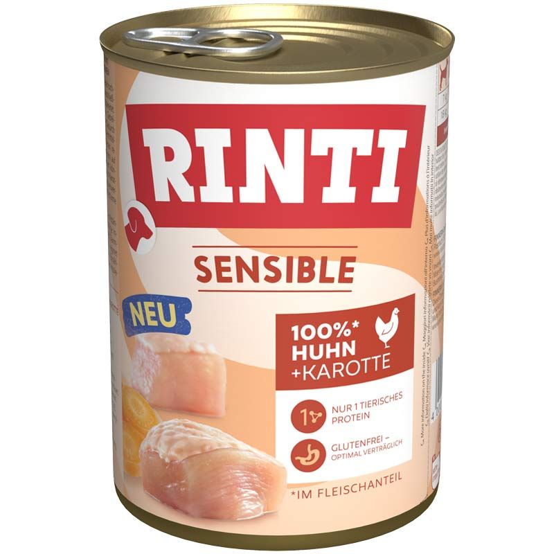 Rinti Sensible Huhn + Karotte 400g