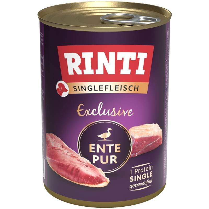 Rinti Singlefleisch Ente Pur 400g