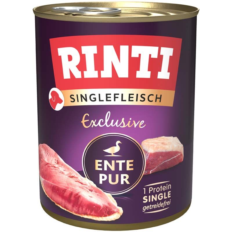 Rinti Singlefleisch Ente Pur 800g