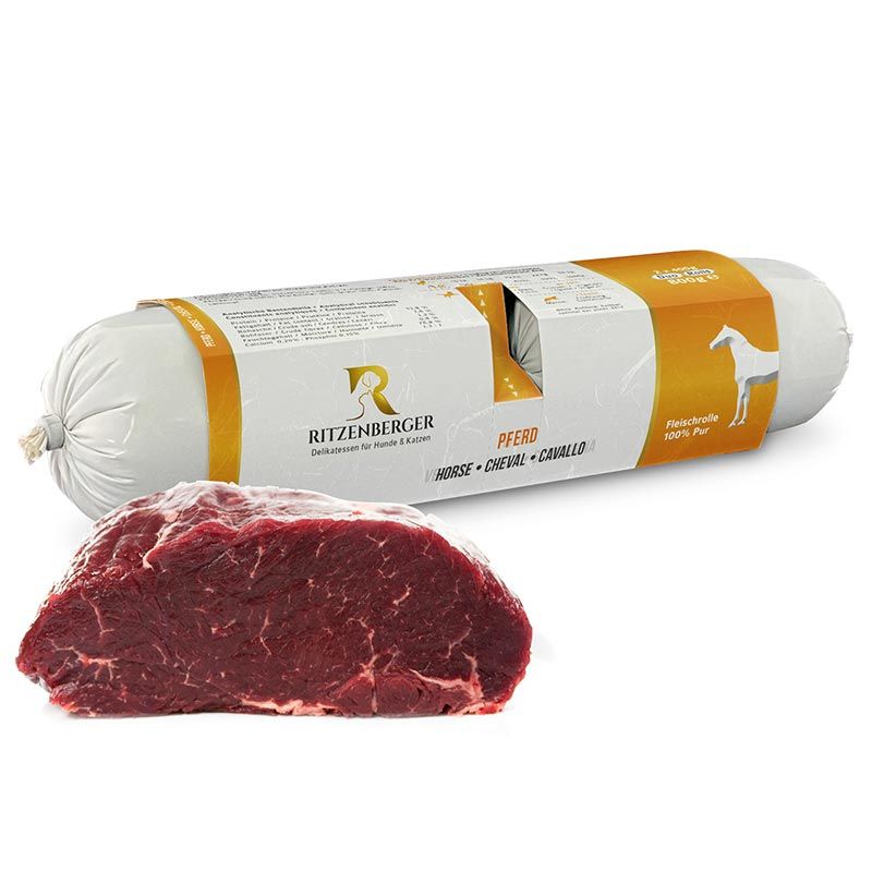 Ritzenberger Pferd pur - Fleischrolle Duo-Rolls 2x400g