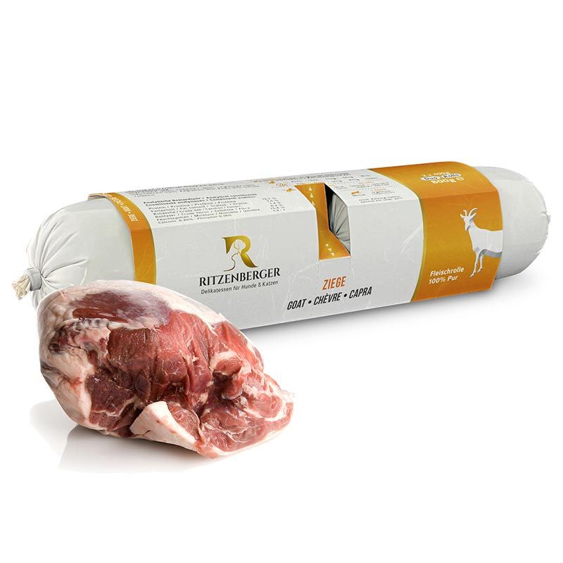 Ritzenberger Ziege pur - Fleischrolle Duo-Rolls 2x400g