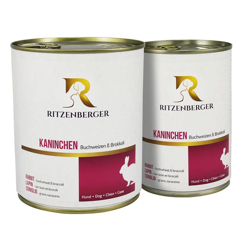 Ritzenberger Kaninchen, Buchweizen u. Brokkoli 800g