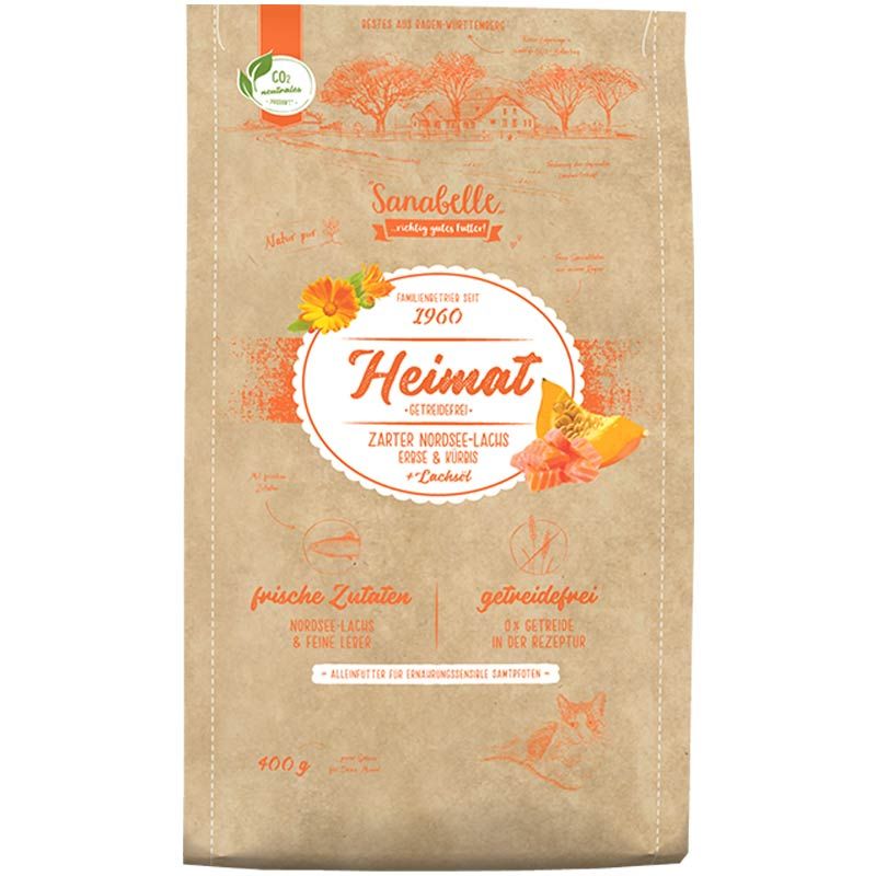 Sanabelle Heimat Getreidefrei mit Nordsee-Lachs 400g