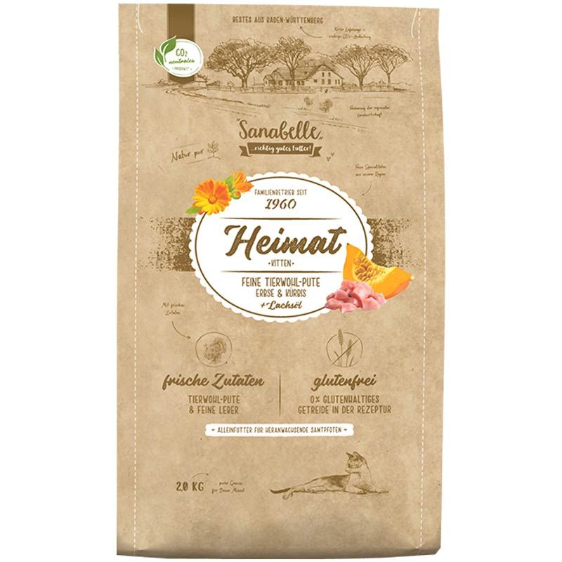 Sanabelle Heimat Kitten mit feiner Tierwohl-Pute 2kg
