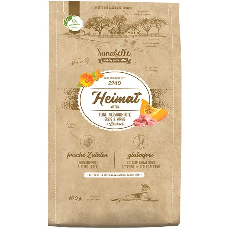 Sanabelle Heimat Kitten mit feiner Tierwohl-Pute 400g