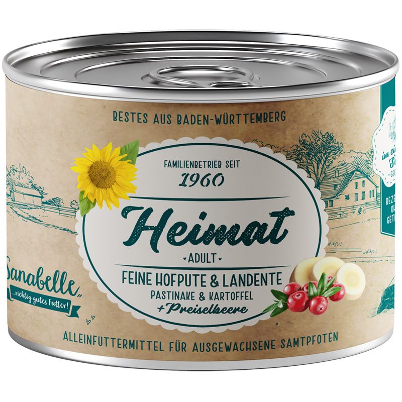 Sanabelle Heimat Dose Adult feine Hofpute + Landente 200g