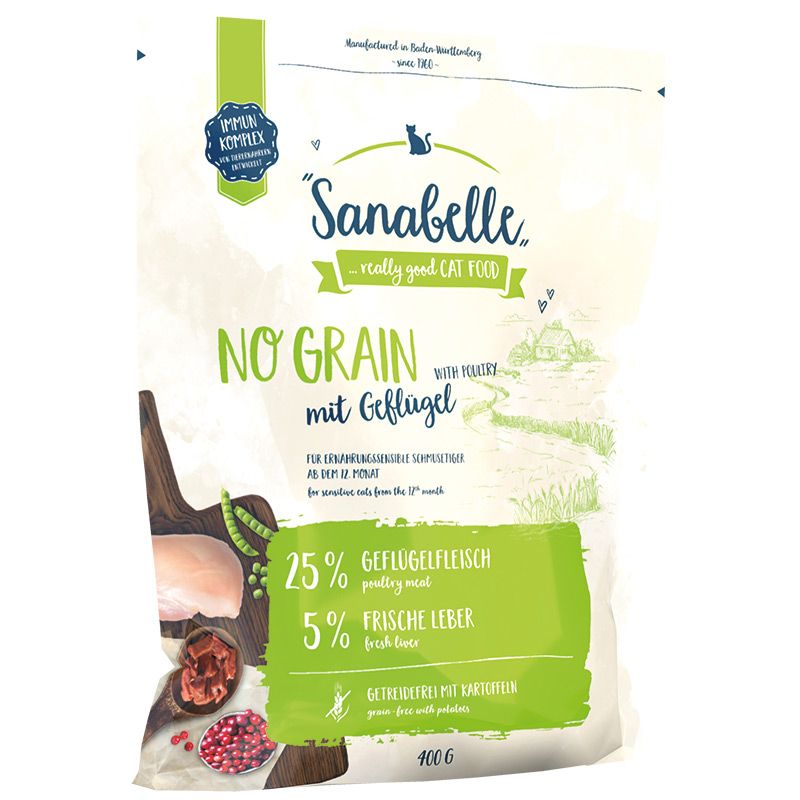 Sanabelle No Grain mit Geflügel 400g