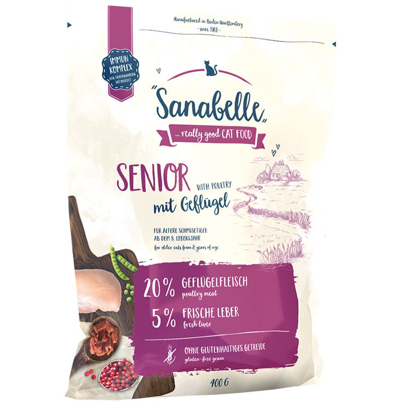 Sanabelle Senior mit Geflügel 400g