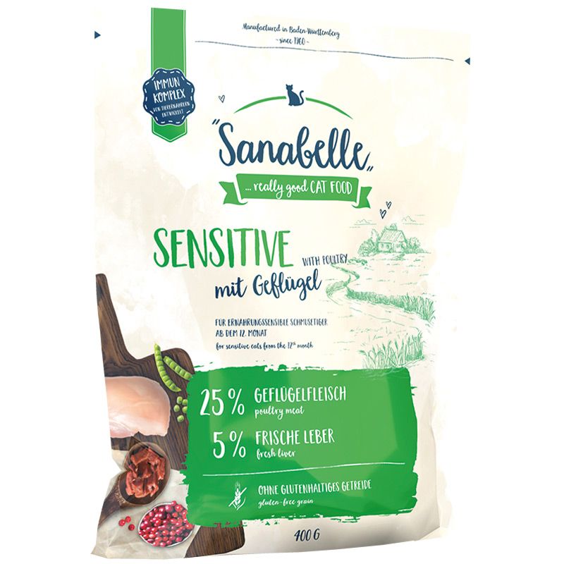 Sanabelle Sensitive mit Geflügel 400g