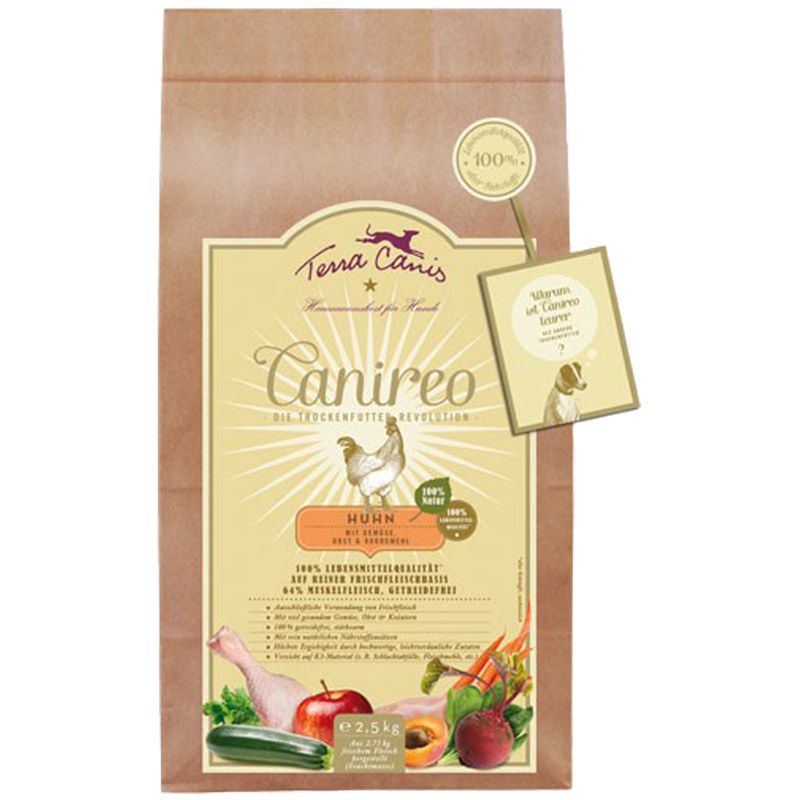 Terra Canis Trockenfutter Canireo Huhn 2,5kg