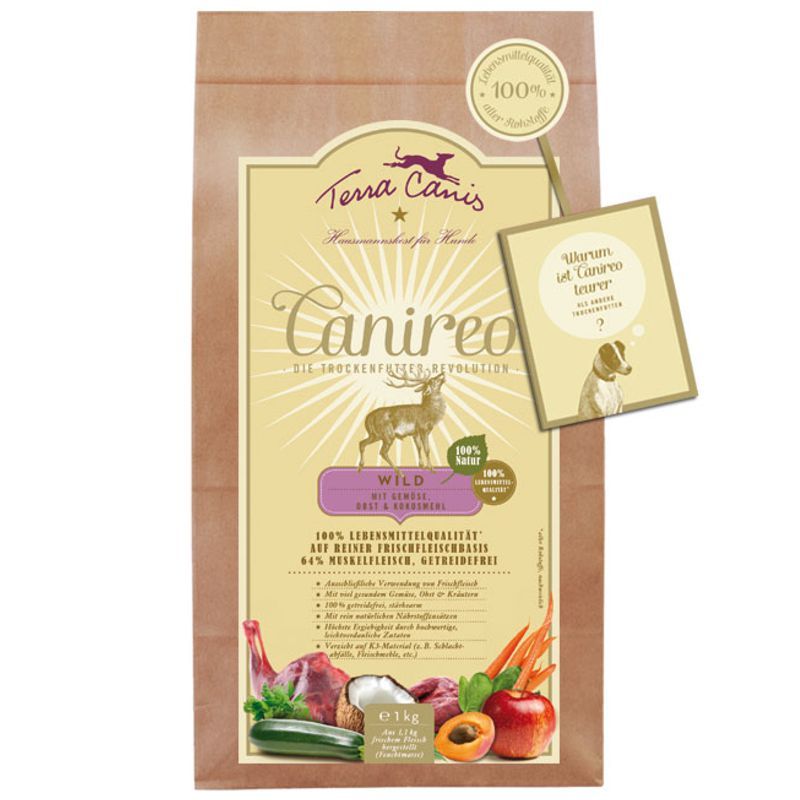 Terra Canis Trockenfutter Canireo Wild 1kg