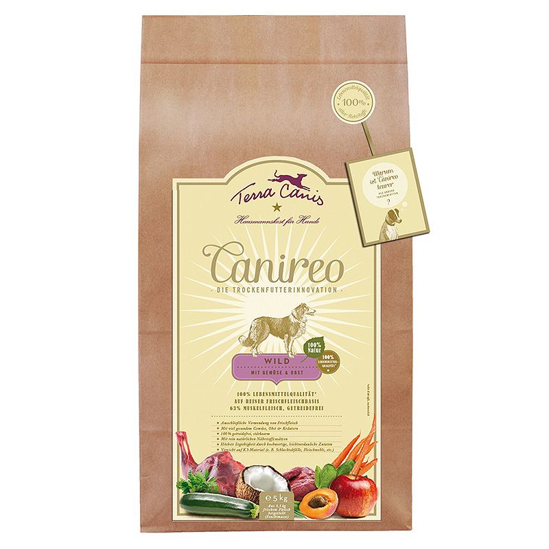 Terra Canis Trockenfutter Canireo Wild 5kg