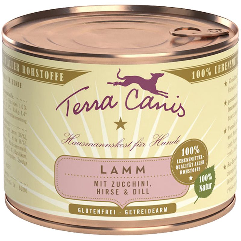 Terra Canis Lamm Menü mit Zucchini 200g