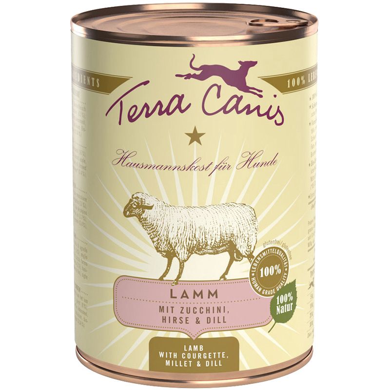 Terra Canis Lamm Menü mit Zucchini 400g