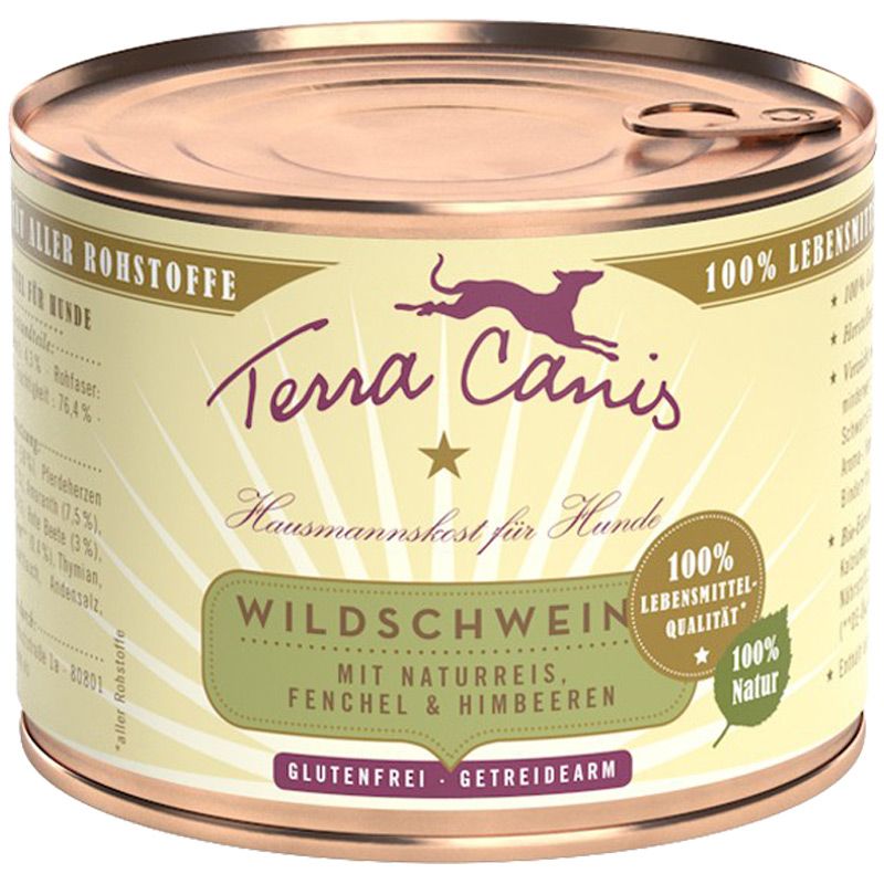 Terra Canis Wildschwein Menü 200g