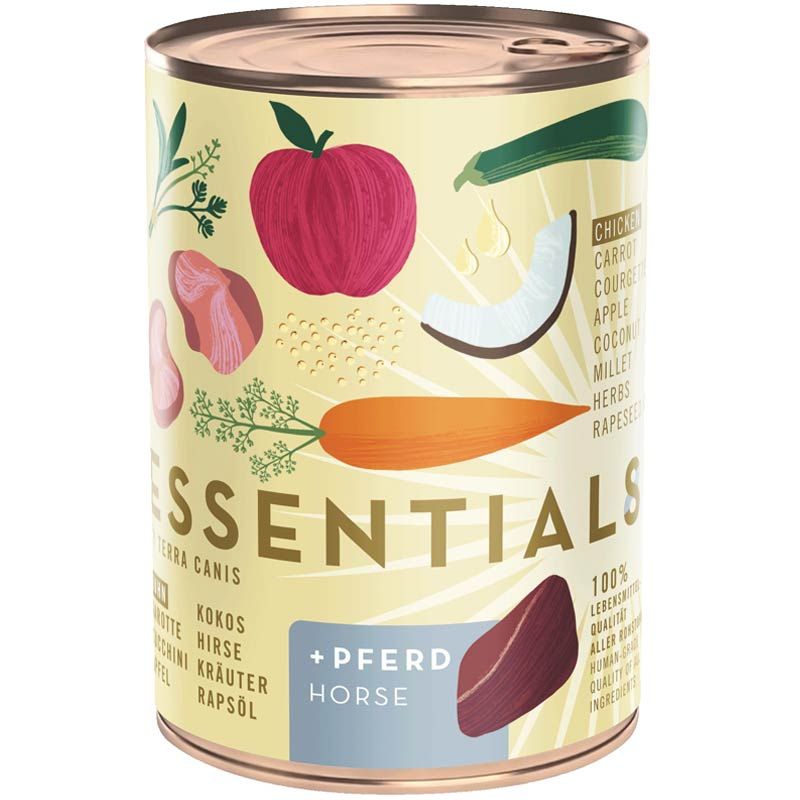 Terra Canis Essential 8 - Huhn und Pferd 385g