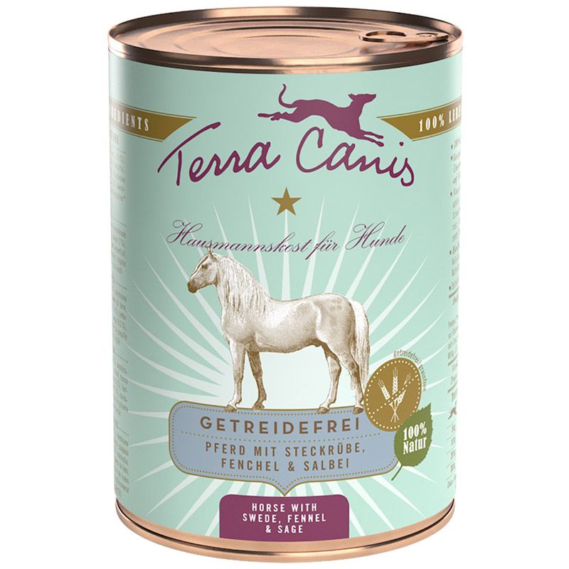 Terra Canis Getreidefrei Pferd 400g