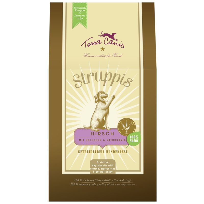 Terra Canis Struppis Hirsch 375g