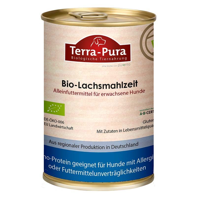 Terra Pura Bio-Lachsmahlzeit 385g