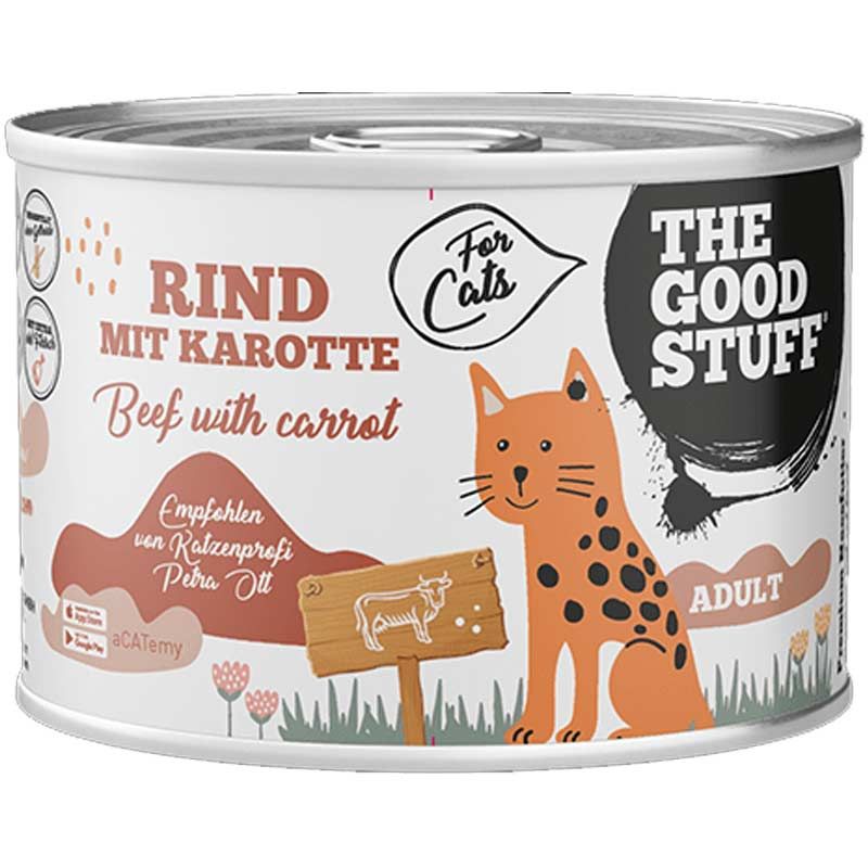 The Goodstuff Katze Rind + Karotte 200g