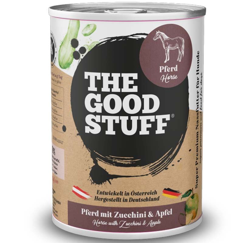 The Goodstuff Dose Pferd mit Zucchini und Apfel 400g