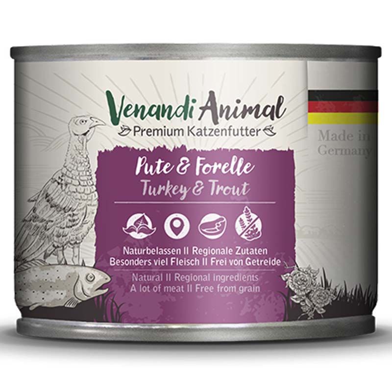 Venandi Animal - Pute und Forelle 200g