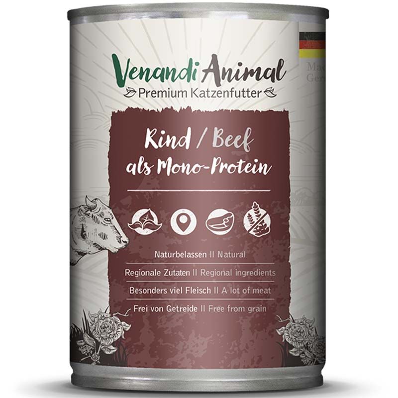 Venandi Animal - Rind als Monoprotein 400g