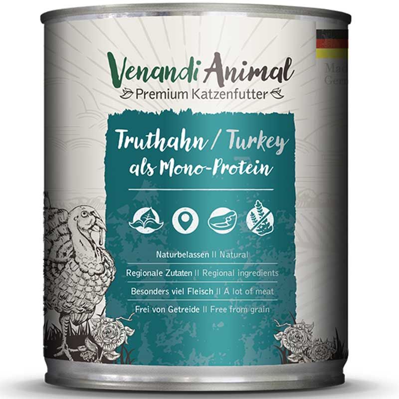 Venandi Animal - Truthahn als Monoprotein 800g