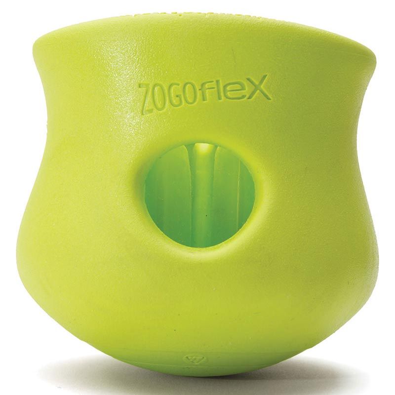 West Paw Zogoflex Hundespielzeug Toppl Gr.L, 10cm, grün