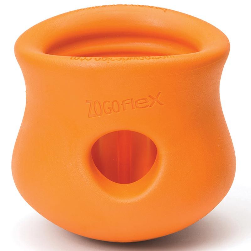West Paw Zogoflex Hundespielzeug Toppl Gr.L, 10cm, orange