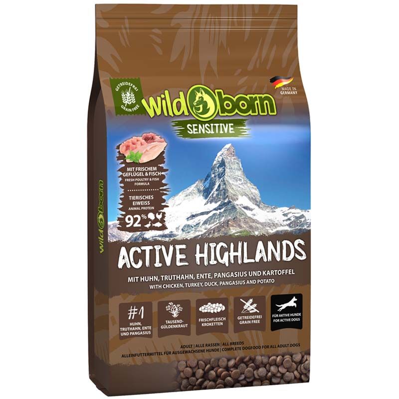 Wildborn Active Highlands 2kg