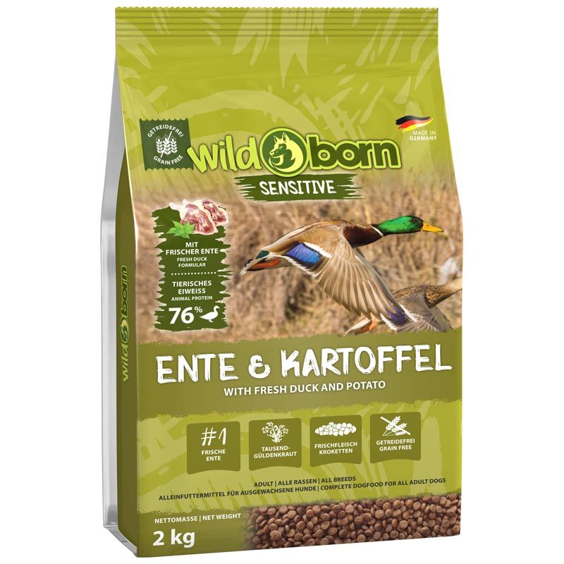 Wildborn Ente und Kartoffel Adult 2kg