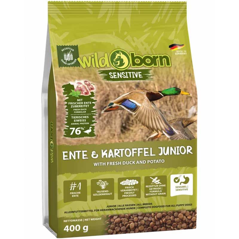 Wildborn Ente und Kartoffel Junior 400g