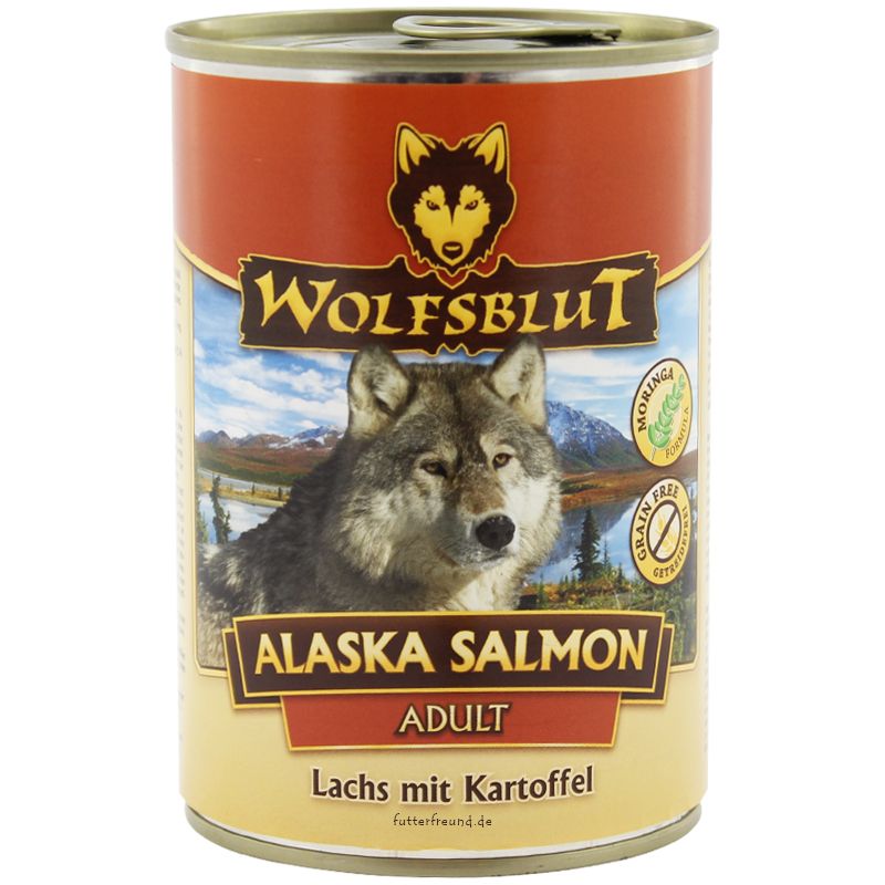 Wolfsblut Nassfutter Alaska Salmon 395g