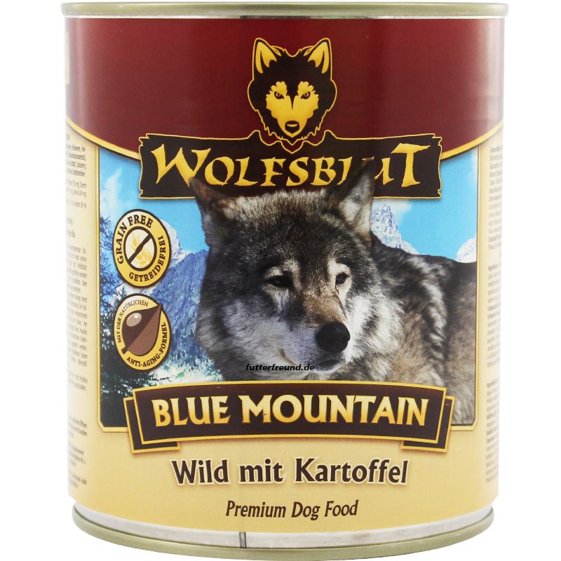 Wolfsblut Nassfutter Blue Mountain 800g