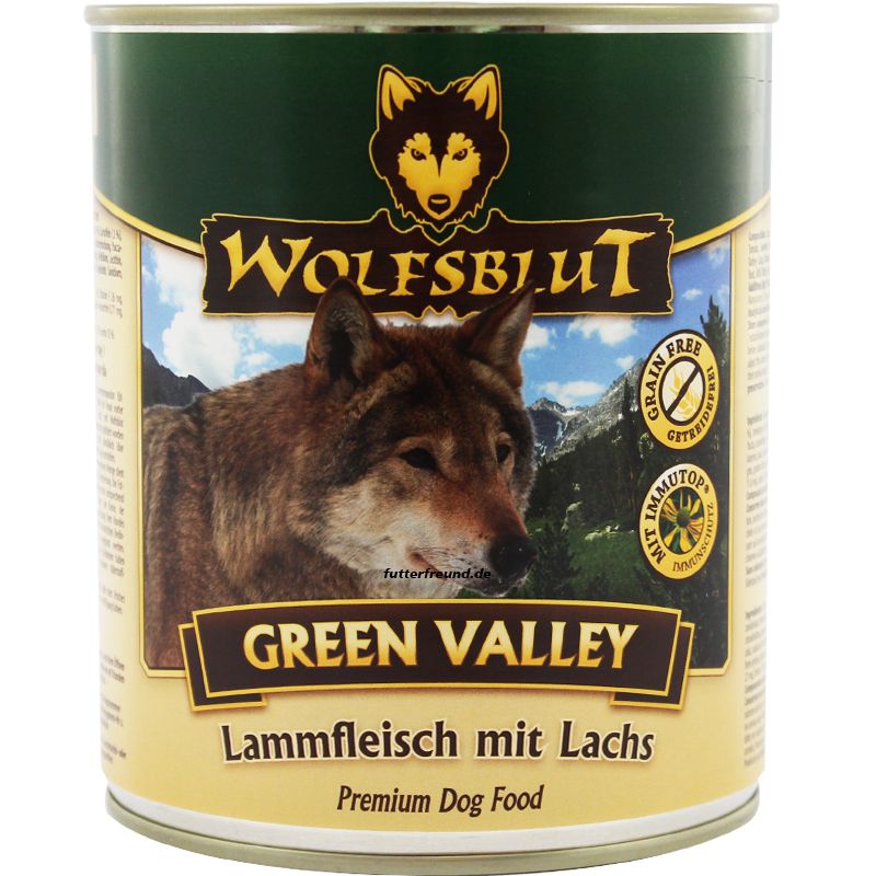 Wolfsblut Nassfutter Green Valley 800g